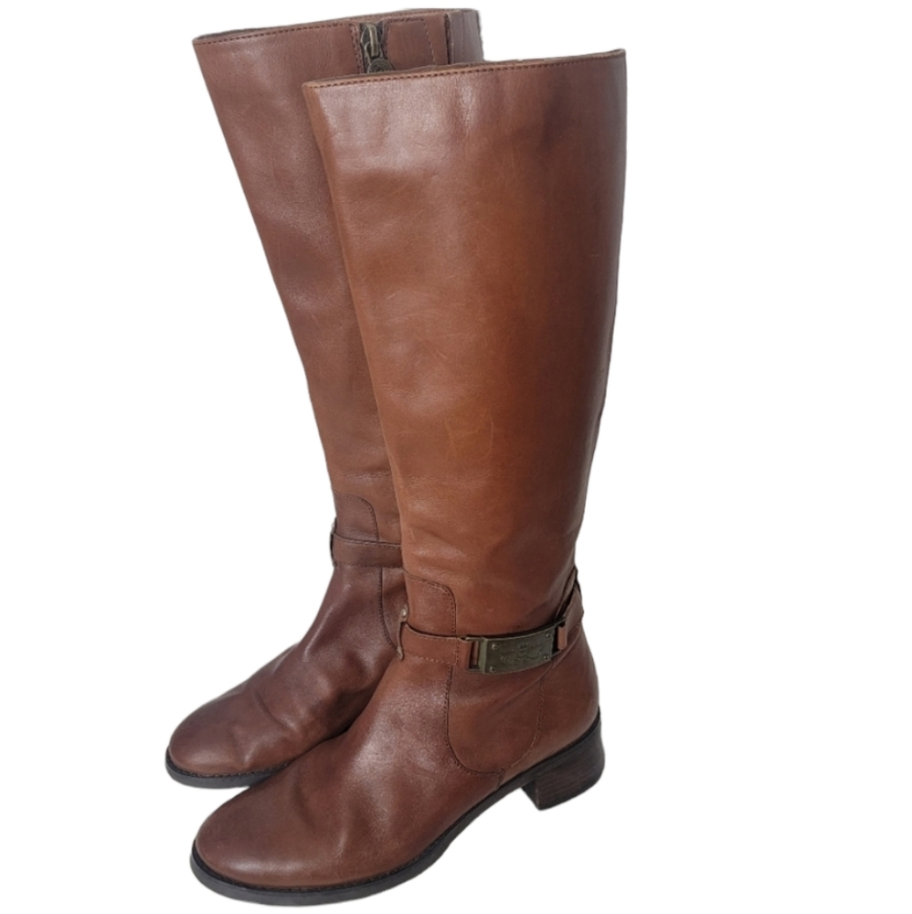 Etienne Aigner Riding Boots Brown Size 8